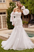 Organza Mermaid Gown