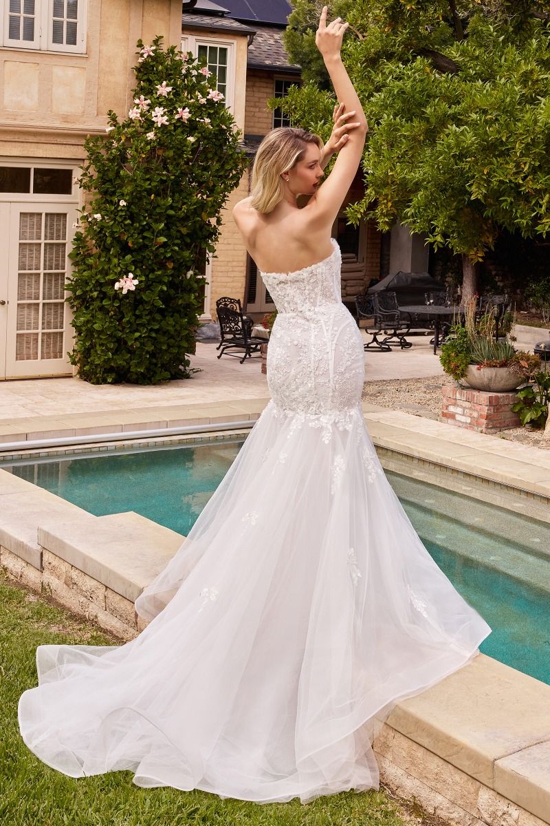 Organza Mermaid Gown
