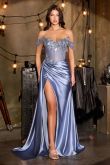 Golden Muse Corset Gown