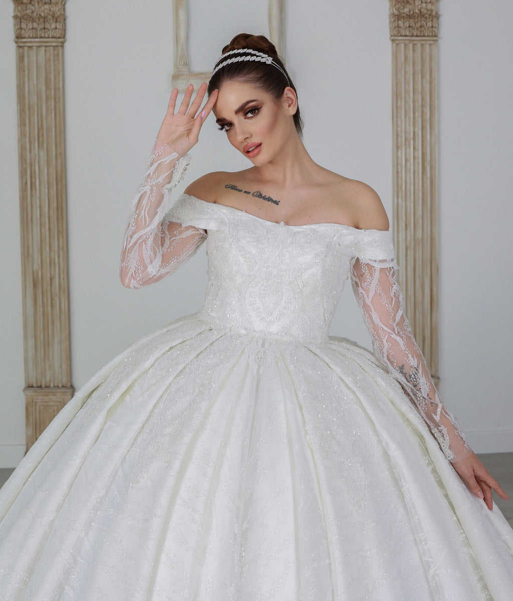 Azze Crystal Ballgown