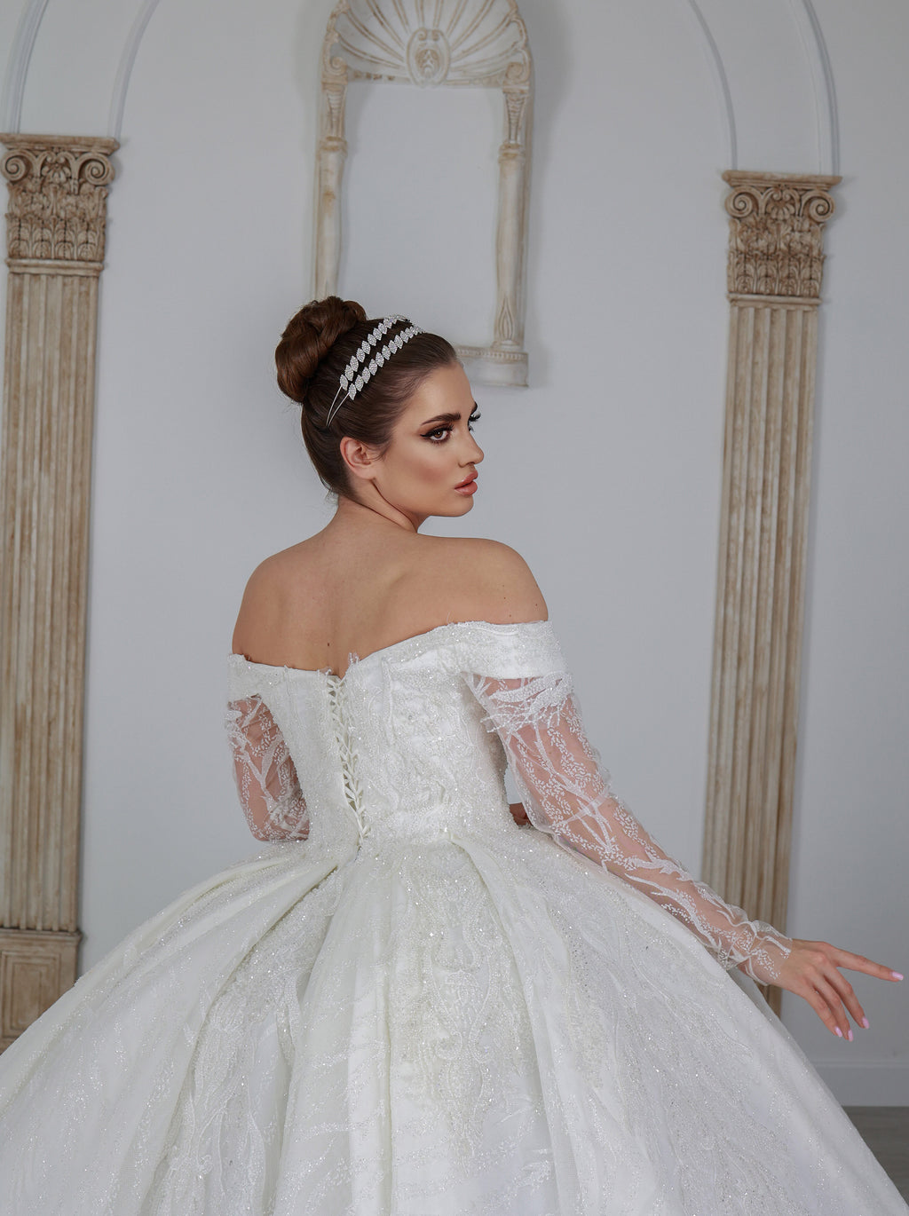 Azze Crystal Ballgown