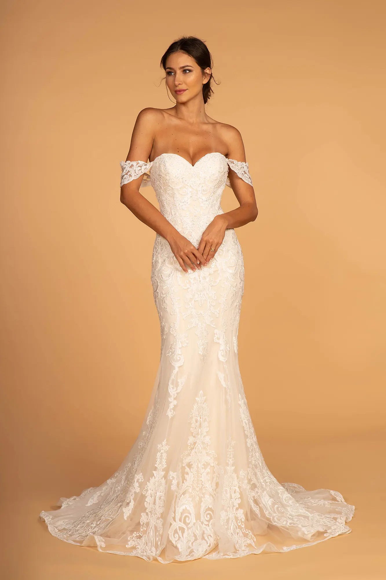 Champagne Mermaid Gown