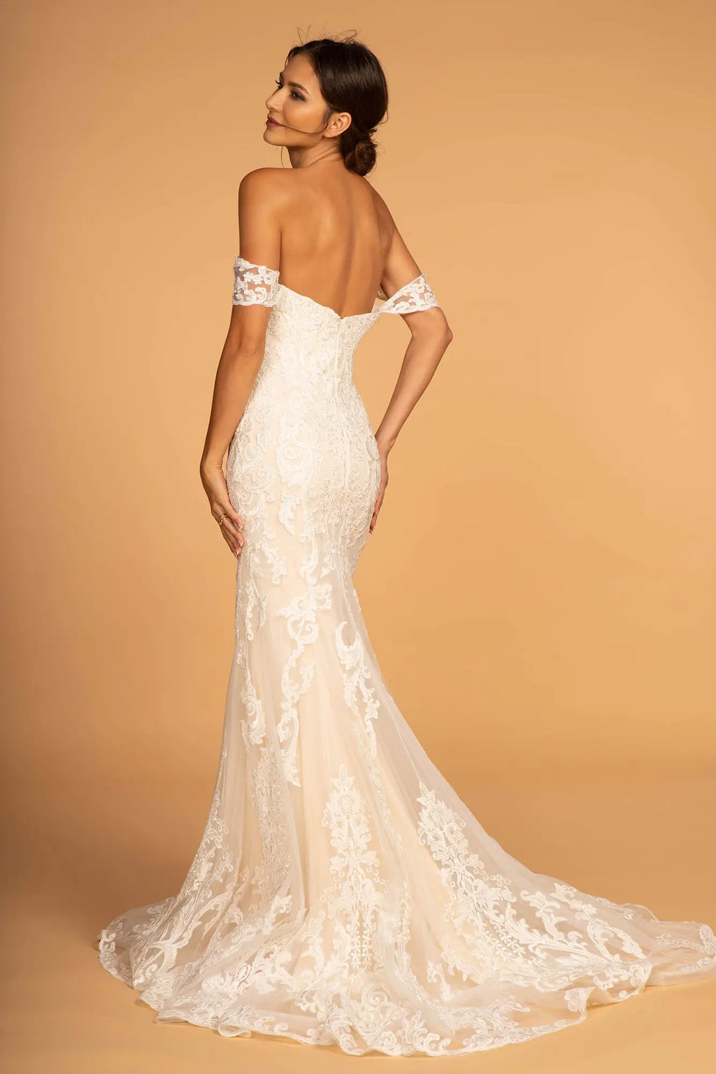 Champagne Mermaid Gown