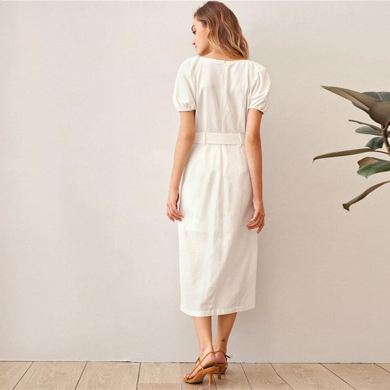 Linen Elegance Dress